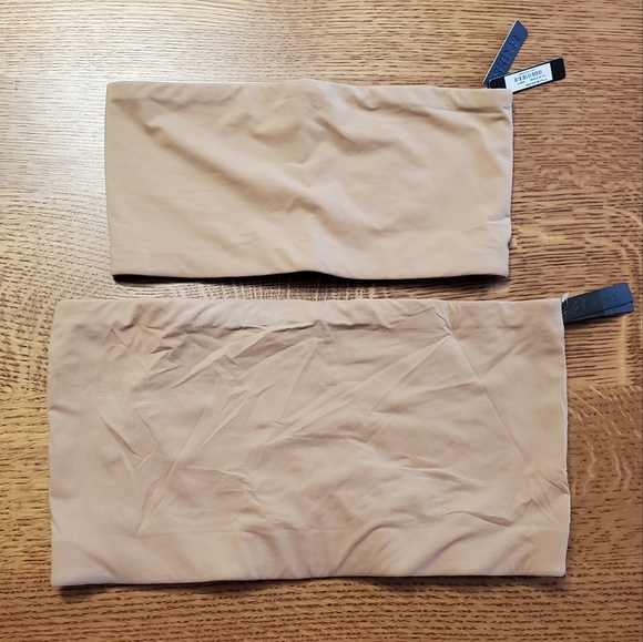 SKIMS Fits Everybody Bandeau Bra in Ochre - Picture 9 of 11